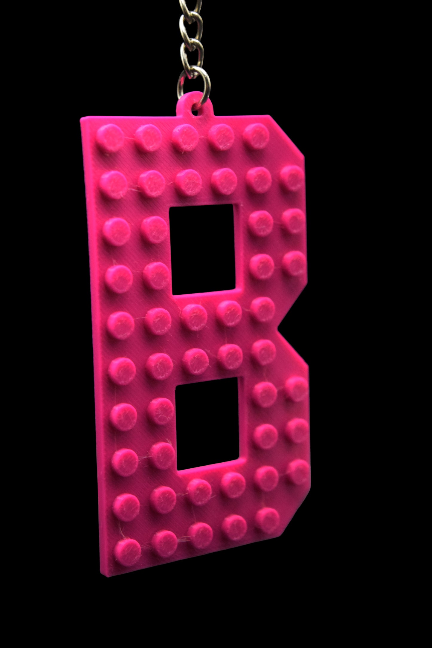 🧱 Personalized 3D Printed Lego Initial Keychain 🧱