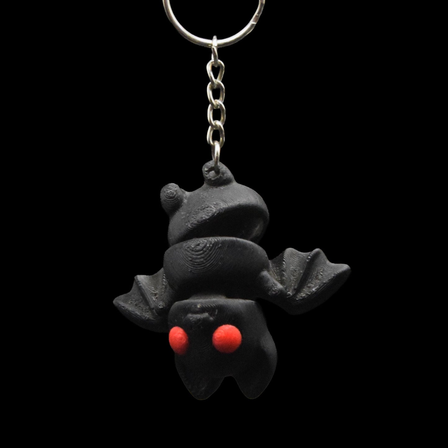 🌌 Midnight Sky Bat Keychain 🦇