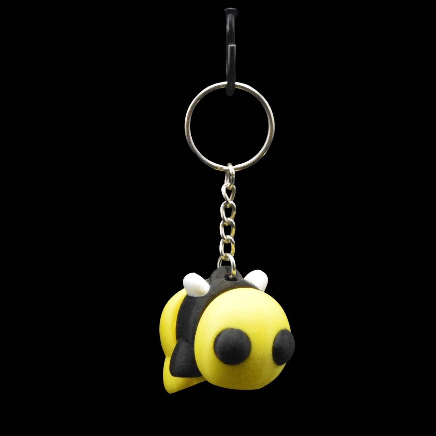 🐝 Fuzz-Buzz Pixie Bee Keychain 🌼