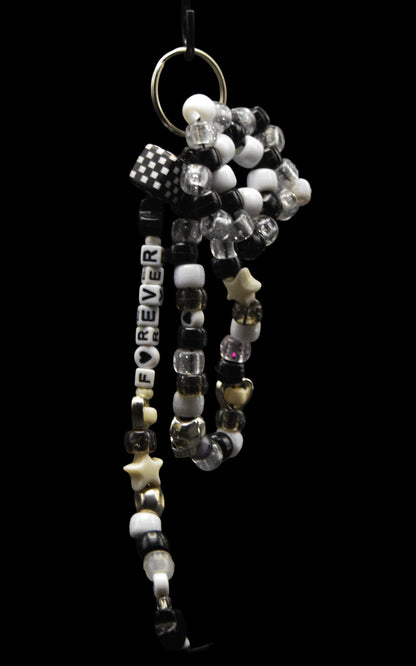 🌈 Beaded Message Keychain 🌈