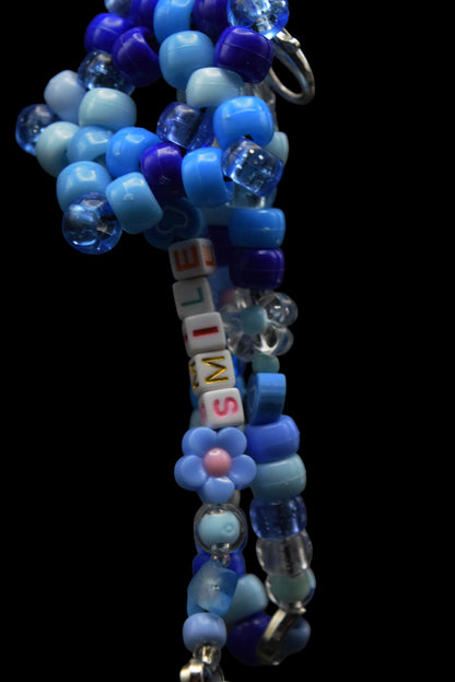 🌈 Beaded Message Keychain 🌈