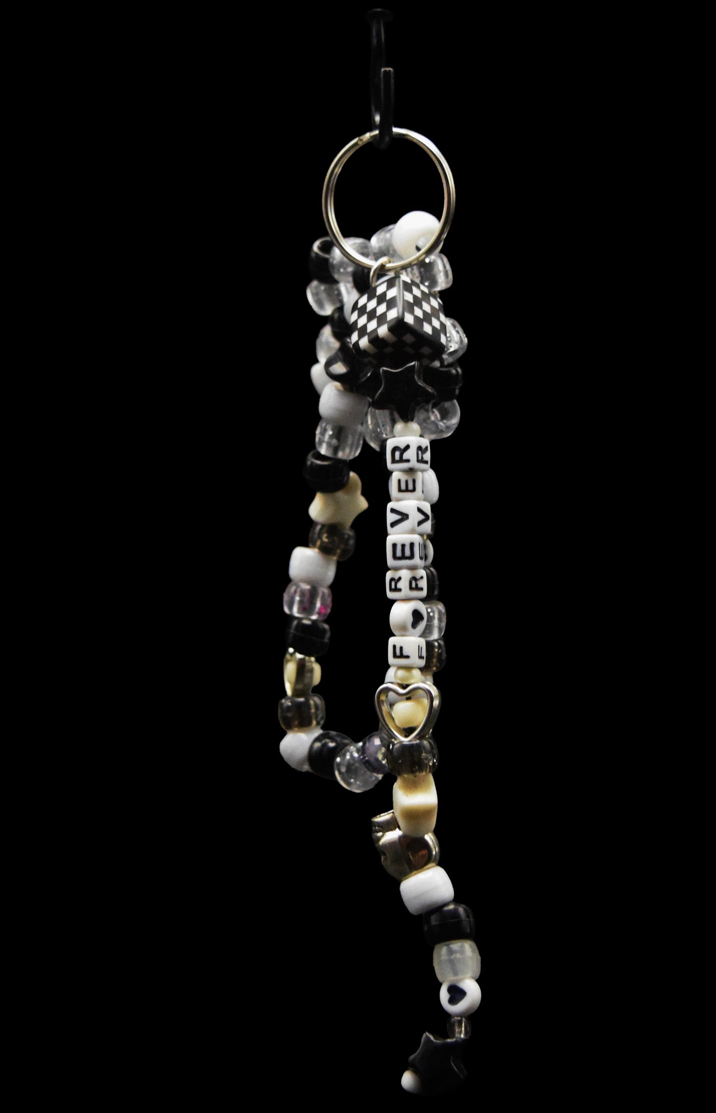 🌈 Beaded Message Keychain 🌈