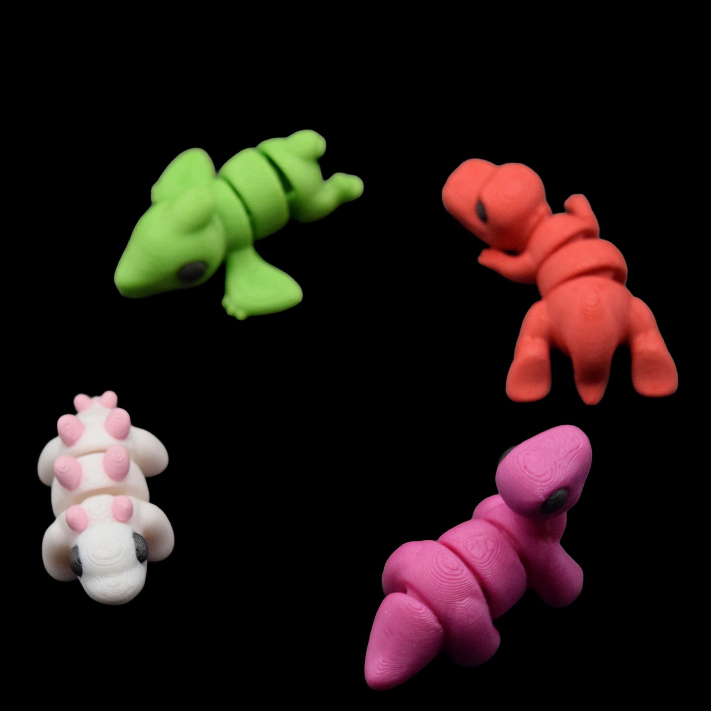 🧸 Wiggle Buddies: Adorable 3D Printed Articulated Miniatures! 🦁