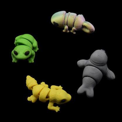 🧸 Wiggle Buddies: Adorable 3D Printed Articulated Miniatures! 🦁