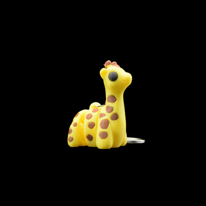 🦒 Towering Giraffe Charm Keychain 🦒