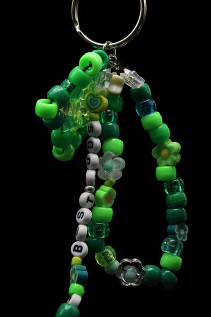 🌈 Beaded Message Keychain 🌈