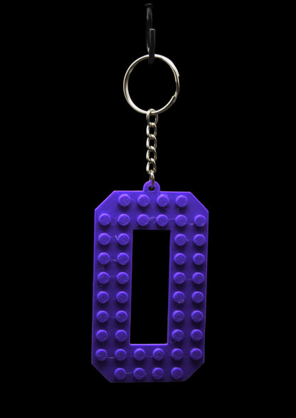 🧱 Personalized 3D Printed Lego Initial Keychain 🧱