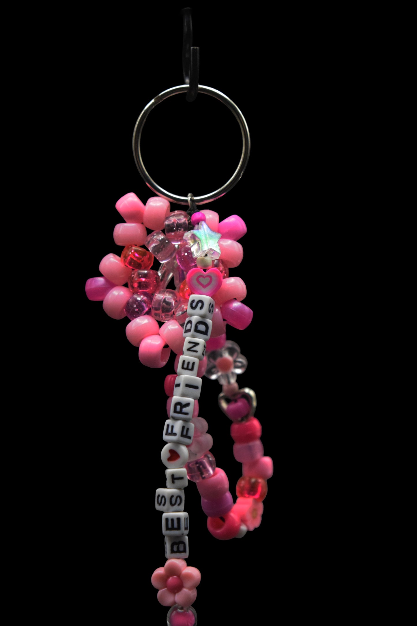 🌈 Beaded Message Keychain 🌈