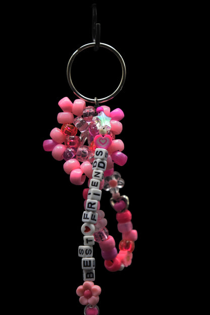 🌈 Beaded Message Keychain 🌈