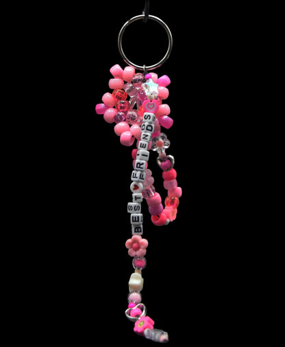 🌈 Beaded Message Keychain 🌈