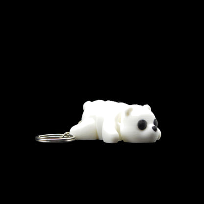 🐻❄️ Icy Polar Bear Charm Keychain 🐻❄️