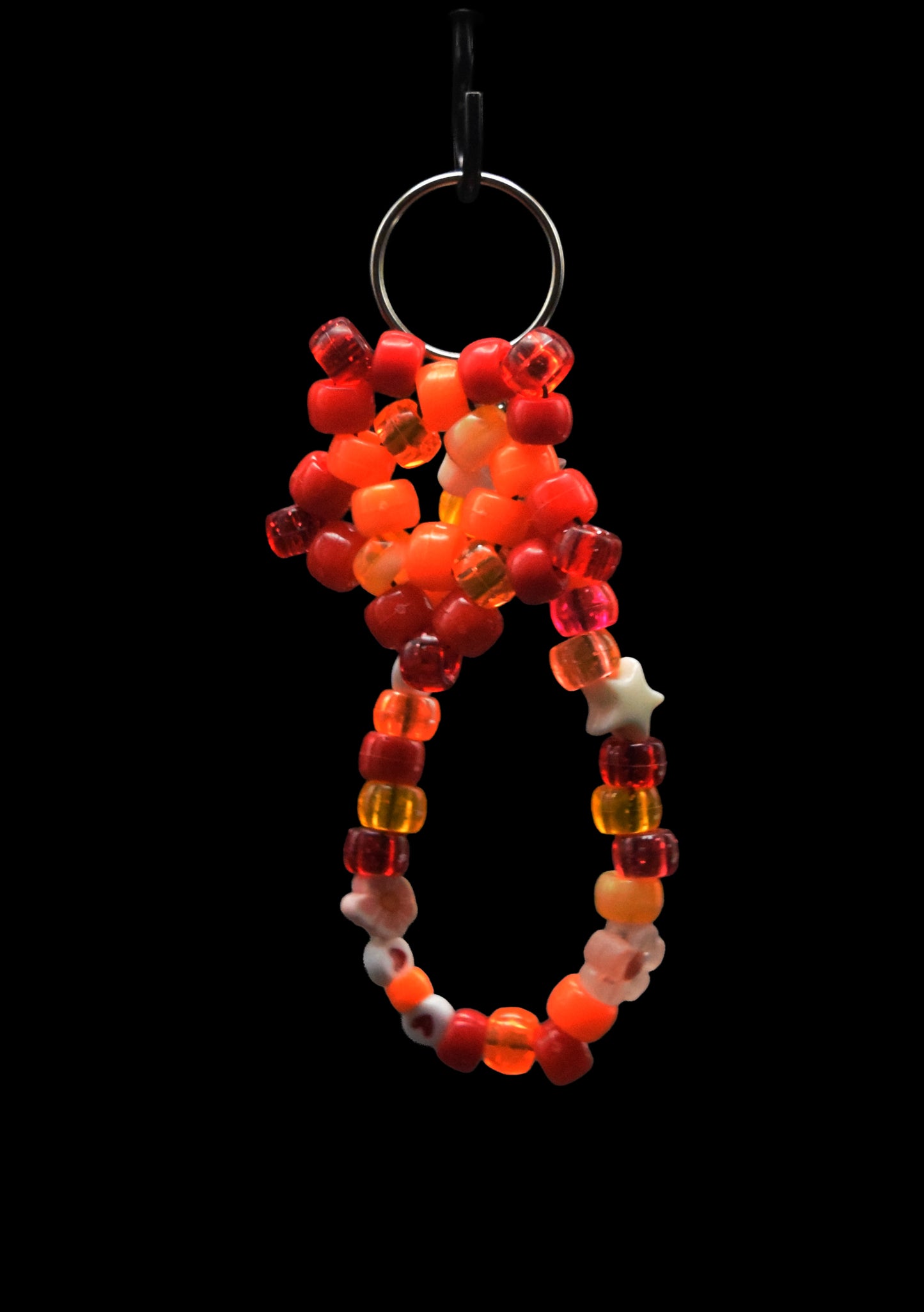 🌈 Star Power Kandi Keychains: Tiny Talismans of Joy!🌈