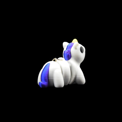 🦄 Sparkle Unicorn Charm Keychain 🦄