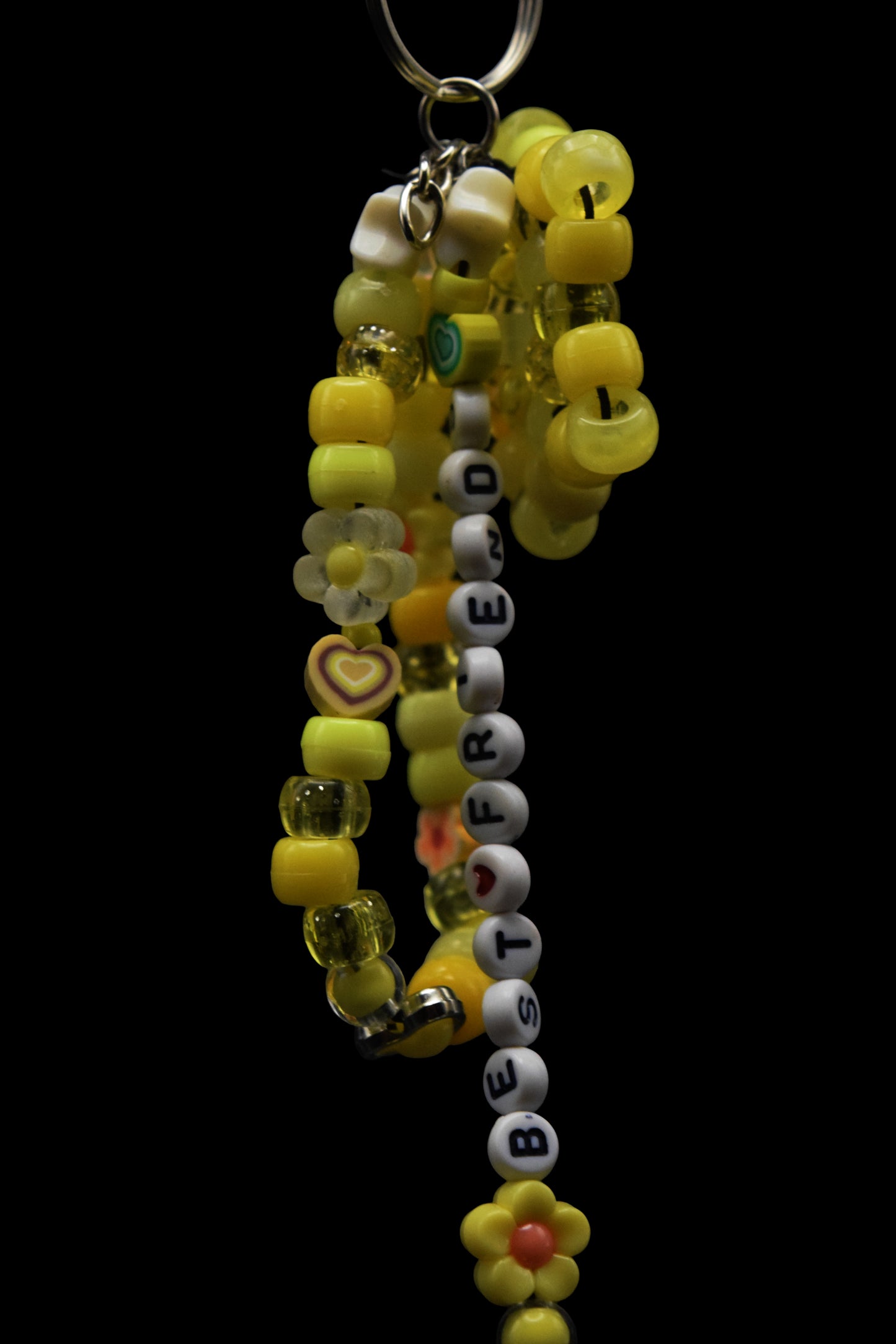 🌈 Beaded Message Keychain 🌈